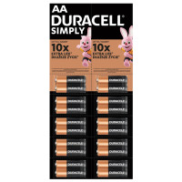 Батарейка DURACELL LR06 MN1500 уп. 1х2 шт. відривна (плакат 2х10)