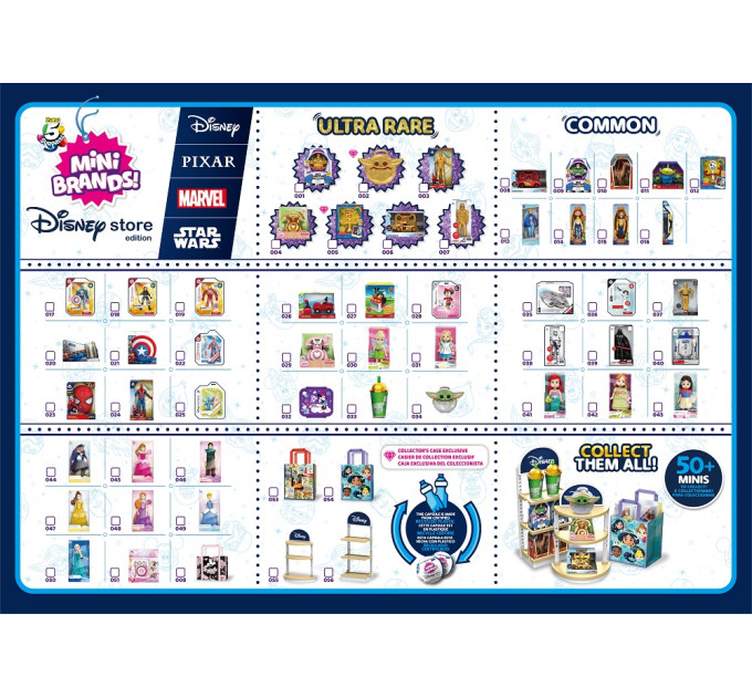 ZURU MINI BRANDS Ігровий набір Zuru Mini Brands Disney Store Магазин іграшок (77267)