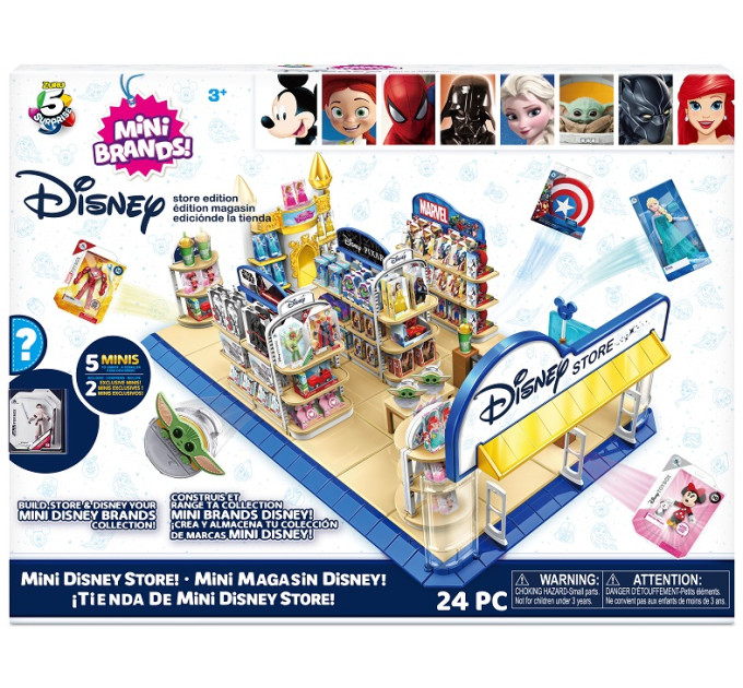 ZURU MINI BRANDS Ігровий набір Zuru Mini Brands Disney Store Магазин іграшок (77267)