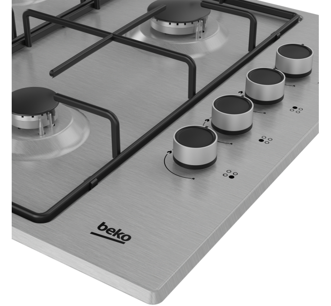 Beko Газова варильна поверхня Beko HIGG 64123 SX