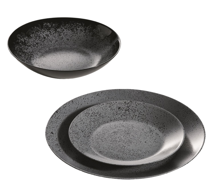 Luminarc Тарілка обідня Luminarc Slate Black, 25 см