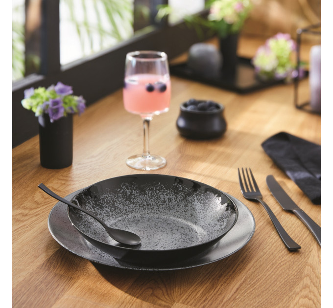 Luminarc Тарілка обідня Luminarc Slate Black, 25 см
