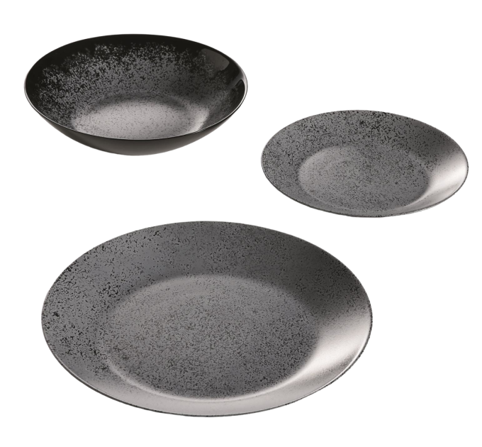 Luminarc Тарілка обідня Luminarc Slate Black, 25 см