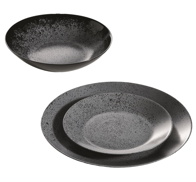 Luminarc Тарілка десертна Luminarc Slate Black, 18 см
