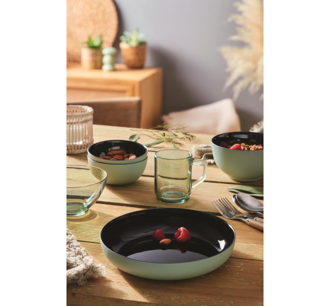 Luminarc Блюдо Luminarc Black Grey, 21 см