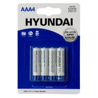 Батарейка Hyundai LR03 AAA BL4 Alkaline