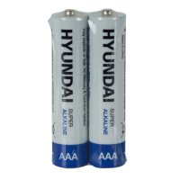 Батарейка Hyundai LR03 AAA Shrink 2 Alkaline