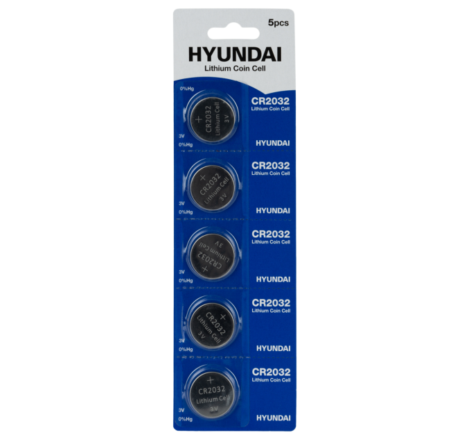 Hyundai Батарейка Hyundai CR2032 Blister 5