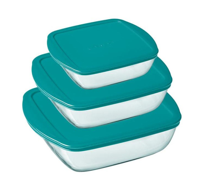 Pyrex Форма з кришкою Pyrex Cook&Store, 28х20х8 см