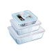 Pyrex Форма з кришкою Pyrex Cook&Freez, 15х15 см