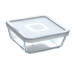 Pyrex Форма з кришкою Pyrex Cook&Freez, 15х15 см