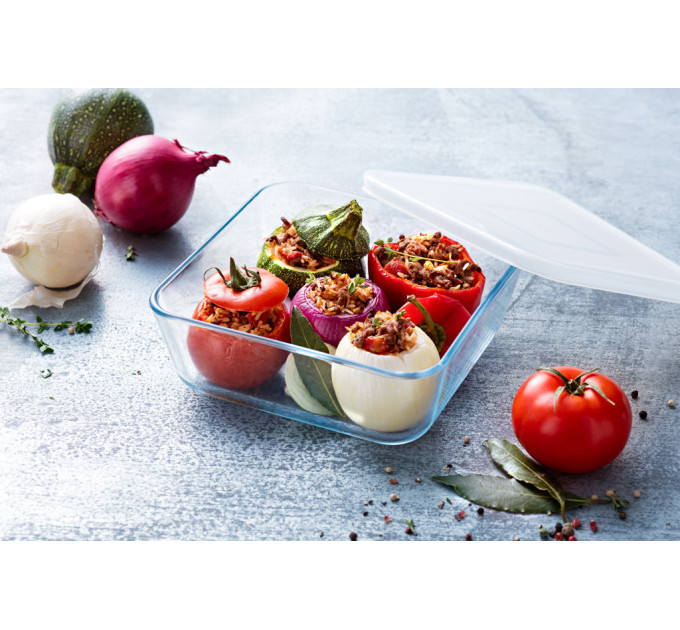 Pyrex Форма з кришкою Pyrex Cook&Freez, 15х15 см