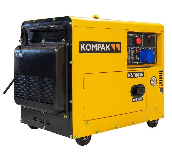 KOMPAK Генератор дизельний Kompak K6100SE 5000/5500 W