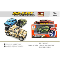 Іграшка DIY Toys Машинка військовий позашляховик метал pull-back 1:36, в асорт