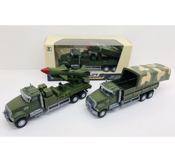 DIY TOYS Іграшка DIY Toys Машинка військова техніка метал, в асорт (CJ-2155535)