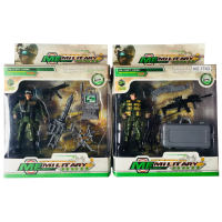 Іграшковий набір DIY Toys Фігурка військового з обладнанням, в асорт (CJ-2175126)