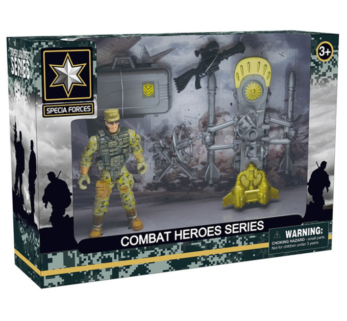DIY TOYS Іграшковий набір DIY Toys Фігурка військового з обладнанням (CJ-2175184)