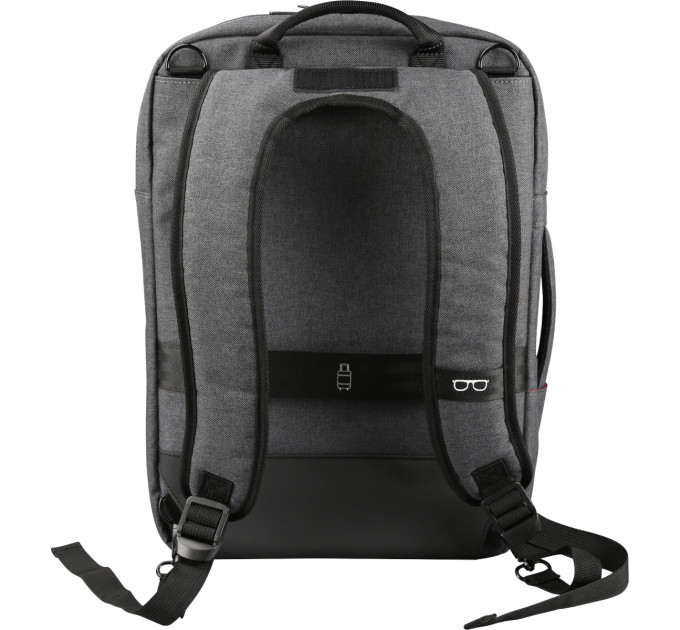 YENKEE Рюкзак Yenkee 12L 15.6" TARMAC 3in1 Convertible YBB 1522GY (Grey)