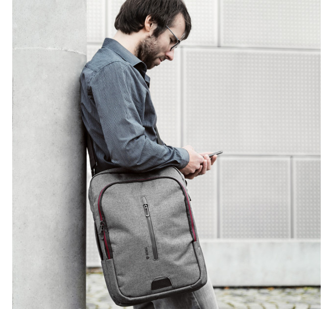 YENKEE Рюкзак Yenkee 12L 15.6" TARMAC 3in1 Convertible YBB 1522GY (Grey)