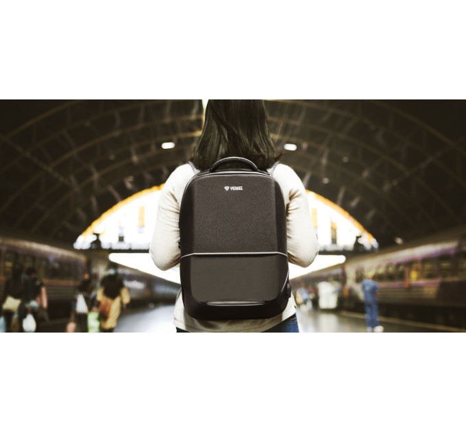 YENKEE Рюкзак Yenkee 20L 15.6" Anti Theft Travel YBB 1501 (Black)