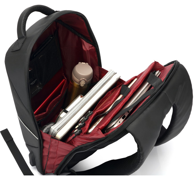 YENKEE Рюкзак Yenkee 20L 15.6" Anti Theft Travel YBB 1501 (Black)