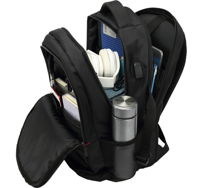 YENKEE Рюкзак Yenkee 20L 15.6" FLASHPACKER YBB 1502 (Black)