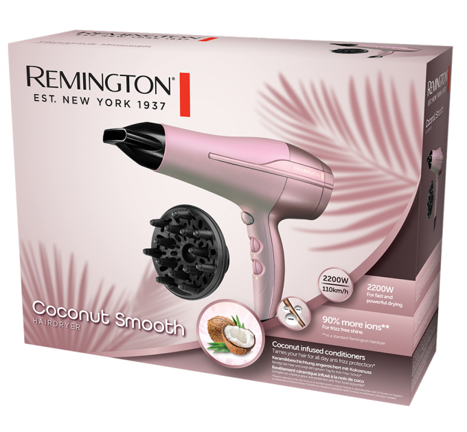 Remington Фен Remington D5901 Coconut Smooth