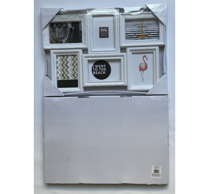EVG Мультірамка EVG INNO ZB-6-3753 WHITE COLLAGE 6