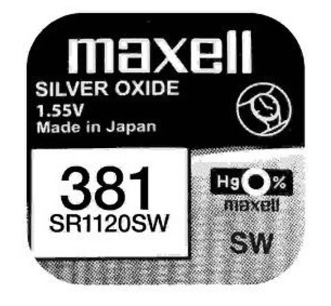 Maxell Батарейка Maxell SR1120SW 1PC EU MF