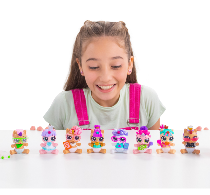 ZURU MINI BRANDS Ігровий набір Zuru Mini Brands Baby Unicorn фігурки-сюрприз у шарі 5 шт. в асортименті