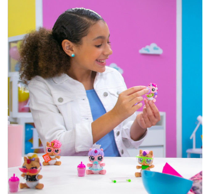 ZURU MINI BRANDS Ігровий набір Zuru Mini Brands Baby Unicorn фігурки-сюрприз у шарі 5 шт. в асортименті