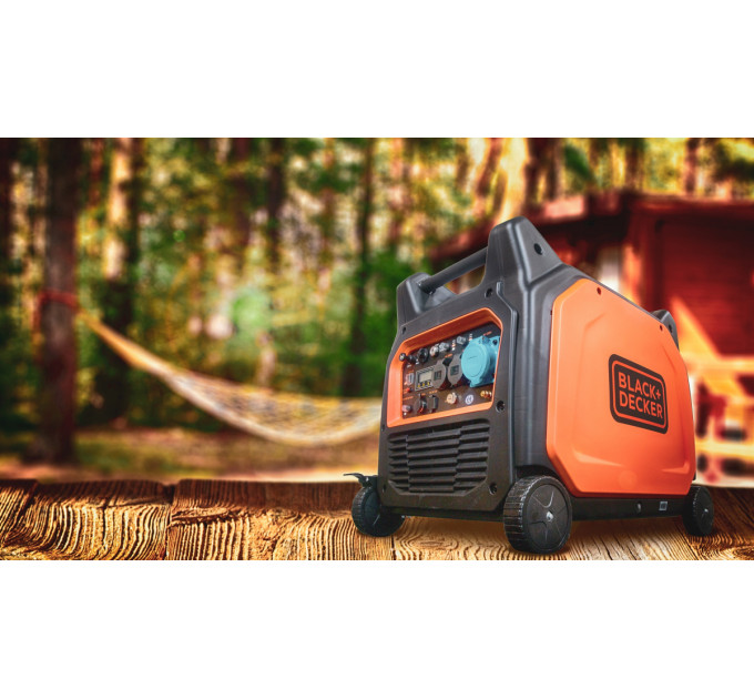Black&Decker Генератор бензиновий Black&Decker BXGNi6500E 6000/6500 W