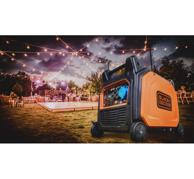 Black&Decker Генератор бензиновий Black&Decker BXGNi6500E 6000/6500 W