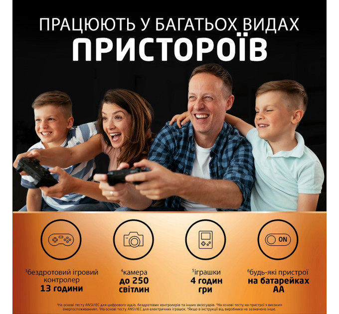 Duracell Акумулятори Duracell Rechargeable AA 1300 mAh, 4 шт.