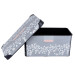 Violet House Контейнер Violet House 0647 Decor Antrasit Flower з/кр. 10 л