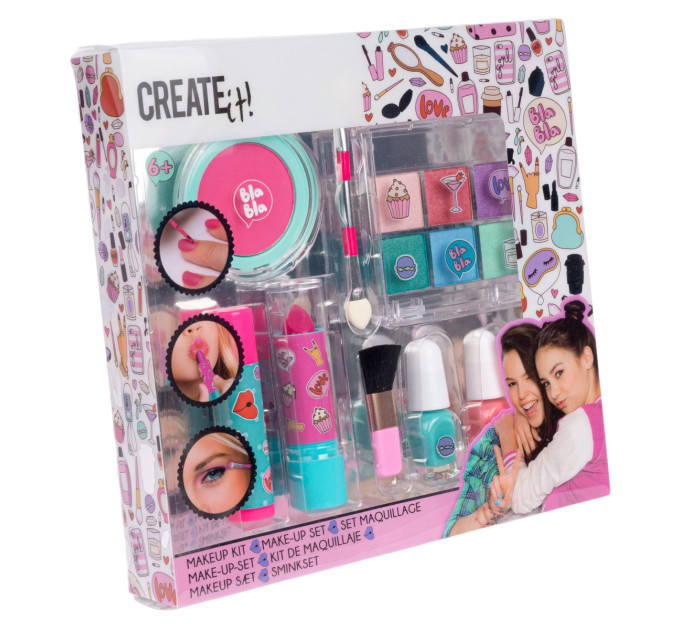 Create it! Набір дитячої косметики Create IT! Рожево-бірюзовий