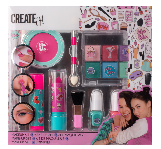 Create it! Набір дитячої косметики Create IT! Рожево-бірюзовий