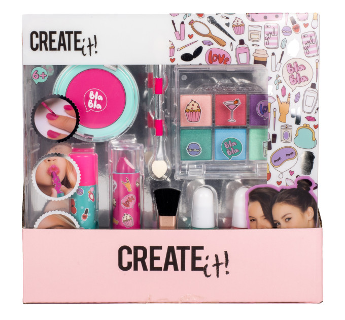 Create it! Набір дитячої косметики Create IT! Рожево-бірюзовий