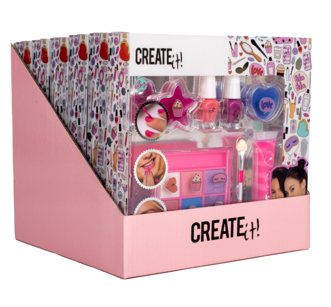 Create it! Набір дитячої косметики Create IT! Рожево-ліловий