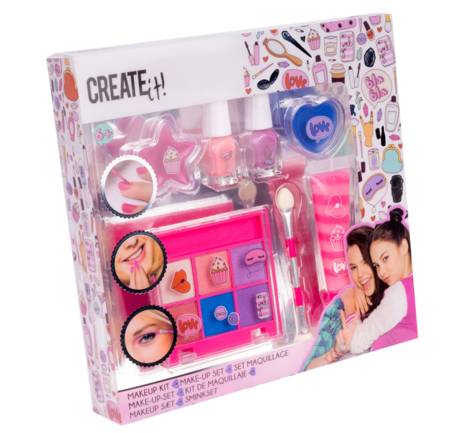 Create it! Набір дитячої косметики Create IT! Рожево-ліловий