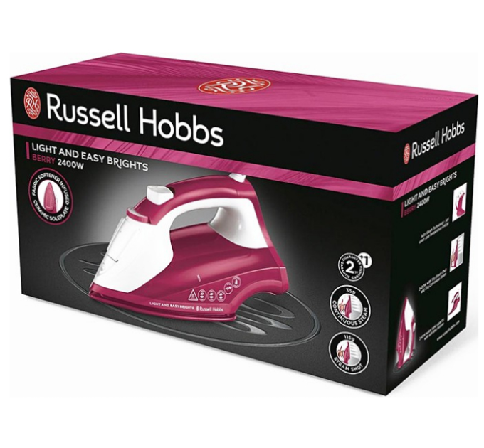 Russell Hobbs Праска з подачею пари Russell Hobbs 26480-56 Light & Easy Brights Berry Iron