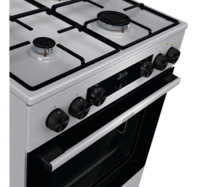 Gorenje Комбінована плита Gorenje GKS6C70XJ (FM6A4D-JPJDB)