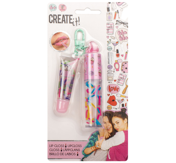 Create it! Набір блисків для губ Брелоки в асортименті Create It!