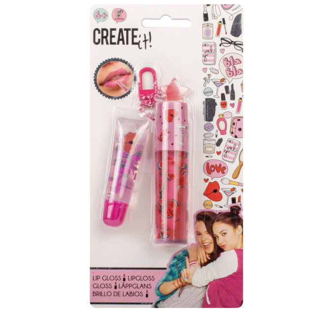 Create it! Набір блисків для губ Брелоки в асортименті Create It!