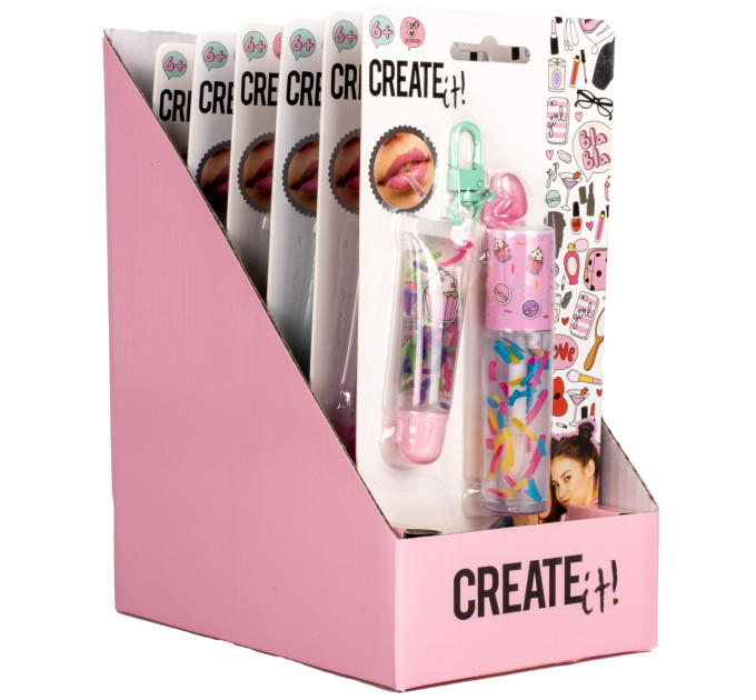 Create it! Набір блисків для губ Брелоки в асортименті Create It!
