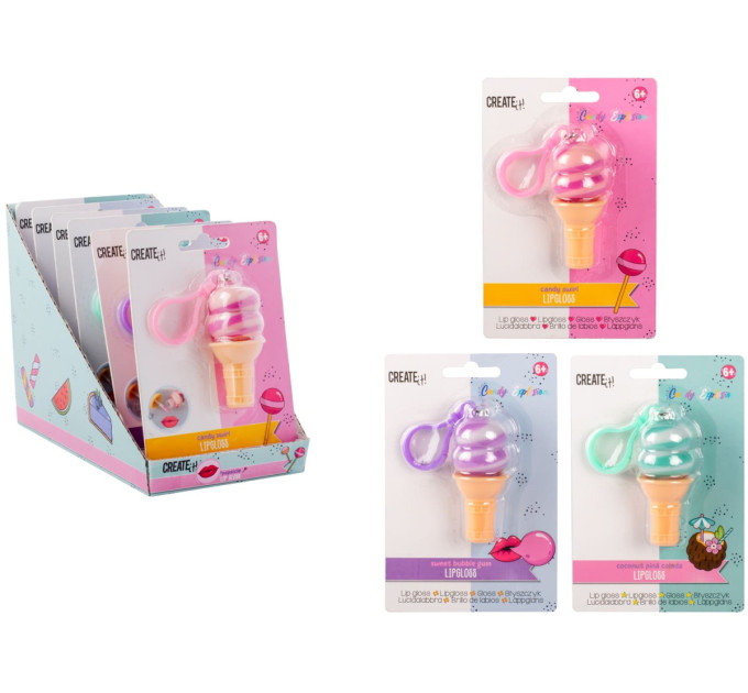 Create it! Блиск для губ Create It! CANDY Морозиво-ріжок в асортименті
