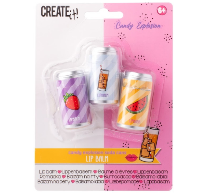 Create it! Набір блисків для губ CANDY Create IT! (3 види) 84805