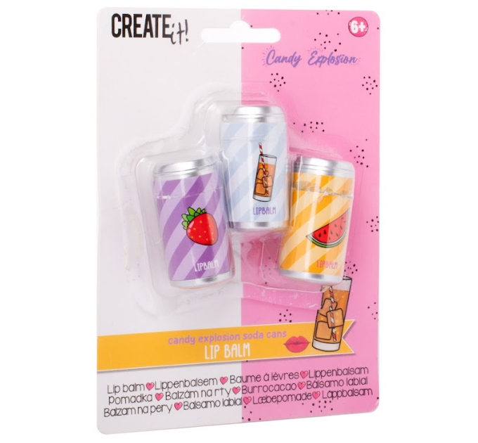 Create it! Набір блисків для губ CANDY Create IT! (3 види) 84805
