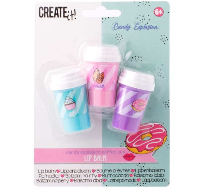 Create it! Набір блисків для губ CANDY Create IT! (3 види) 84805