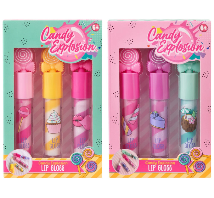 Create it! Набір блисків для губ Create It! CANDY Льодяники 6 шт